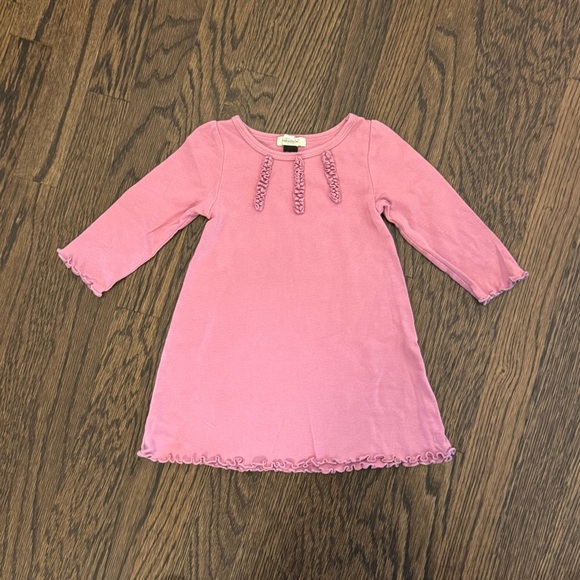 Pink Long Sleeve Casual Dress - Picture 1 of 4